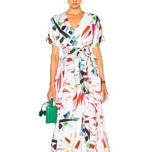 MARA HOFFMAN Midi Wrap Dress. Brand New!! Size Small
